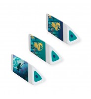 Gumka do mazania ścierania Maped Dragon TRÓJKĄTNA piramidalna szkolna bez PVC