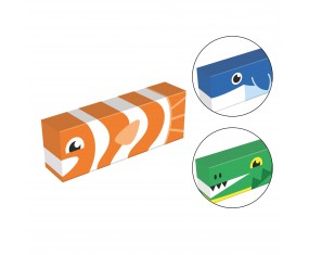 Gumka szkolna do mazania Maped Playful Animals KOLOROWE ZWIERZĄTKA 1 szt