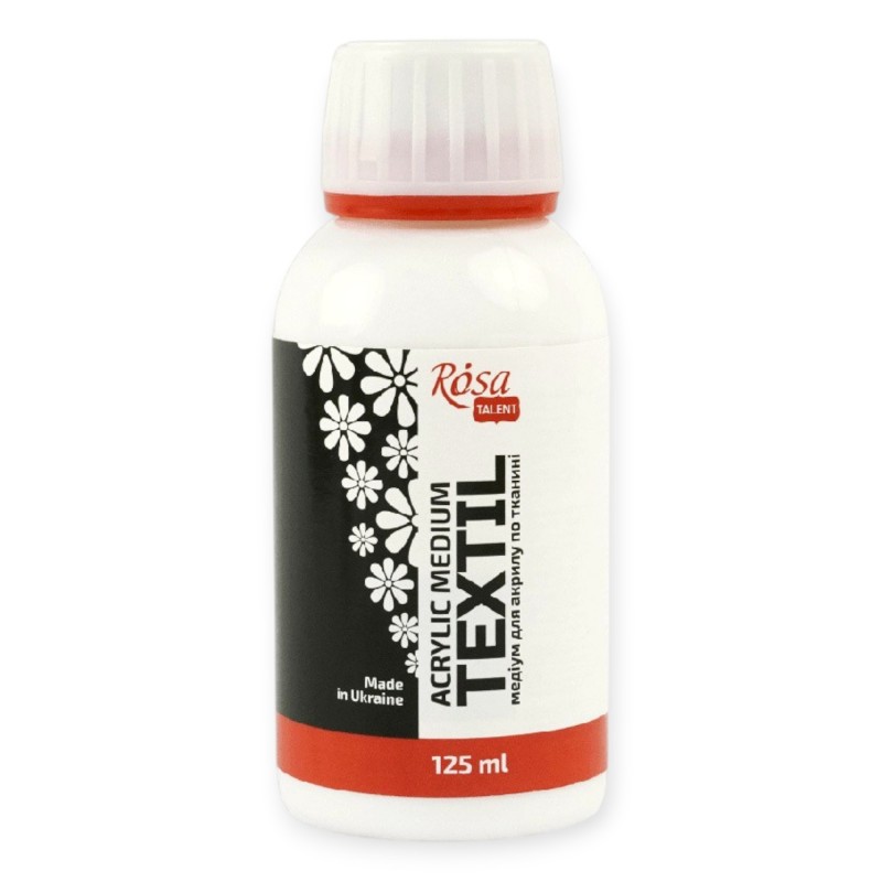 Medium do farb do CIEMNYCH JASNYCH TKANIN Rosa Talent 125 ml AKRYLOWE do tekstyliów