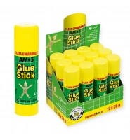 Zestaw KLEJ szkolny biurowy w sztyfcie AMOS 12 szt. 35g Glue Stick