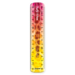Linijka Maped Twist Flex Animals 15 cm ELASTYCZNA niełamliwa giętka szkolna