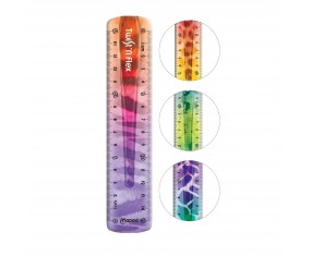 Linijka Maped Twist Flex Animals 15 cm ELASTYCZNA niełamliwa giętka szkolna