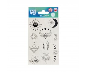Tatuaże dla dzieci Mystic Sticker Boo 10 szt zmywalne kolorowe
