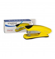 Zszywacz Starpak 20 kartek 24/6 26/6 metalowy ŻÓŁTY szkolny biurowy