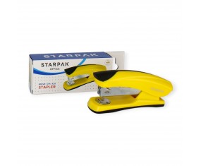Zszywacz Starpak 20 kartek 24/6 26/6 metalowy ŻÓŁTY szkolny biurowy