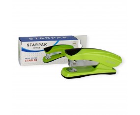 Zszywacz Starpak 20 kartek 24/6 26/6 metalowy ZIELONY biurowy szkolny