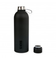 Butelka TERMICZNA BackUP 0,5 l CZARNY MAT METALOWA bidon termos