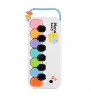 Kolorowe PIANINKO PLASTIKOWE dla DZIECI Mega Creative