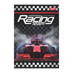 Zeszyt A5 32 kartki trzylinia dwukolorowa RACING TEAM laminowany UV 1 szt