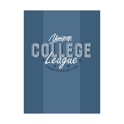 Zeszyt A5 60k krata laminowany COLLEGE ELITE soft touch UV 1 szt