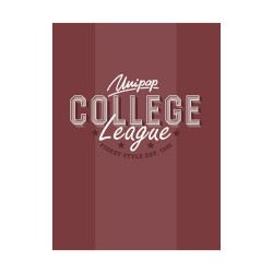 Zeszyt A5 60 kartek LINIA College Elite soft touch UV szkolny 1 szt