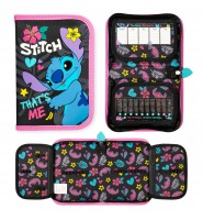 PIÓRNIK szkolny bez wyposażenia DWUKLAPKOWY Disney STITCH That's me