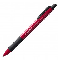 Długopis klik STABILO NatureCOLORS WildFlower 0,5mm BURGUNDOWY