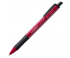 Długopis klik STABILO NatureCOLORS WildFlower 0,5mm BURGUNDOWY