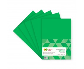 Arkusze piankowe A4 5 szt ZIELONE Happy Color pianka DEKORACYJNA