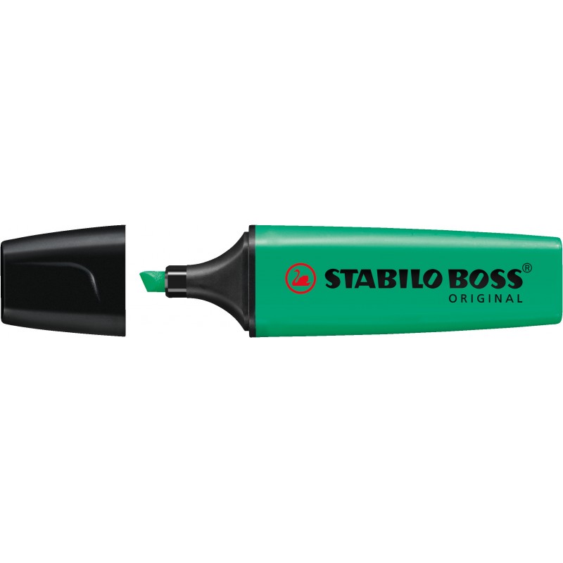 Zakreślacz STABILO BOSS oryginal 70/51 turkusowy neon