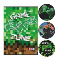 Zeszyt A5 32 kartki trzylinia dwukolorowa Game Zone St. Right 1 szt