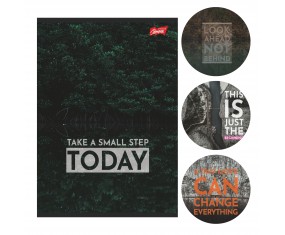 Zeszyt szkolny A5 60 kartek w linię Mindful Horizons Unipap 1 szt mix
