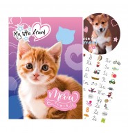 Zeszyt DO NAUKI PISANIA A4 32 kartki kratka Little Friend Unipap 1 szt
