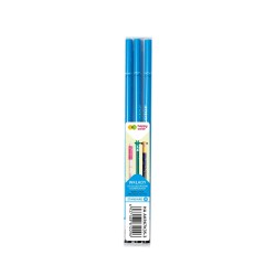 Zestaw 4x długopis ZMAZYWALNY wymazywalny ŚCIERALNY PIŁKA 6 wkładów dla chłopca HAPPY Color