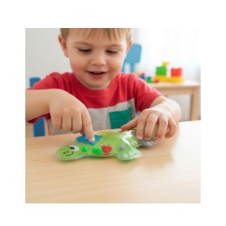 Plansza SENSORYCZNA Kidea DINOZAUR nauka LICZENIA Montessori dla dzieci