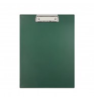 Deska z klipem podkładka CLIPBOARD A4 CIEMNOZIELONA z zaciskiem PVC Biurfol