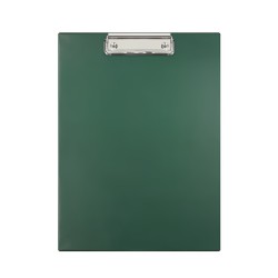 Deska z klipem podkładka CLIPBOARD A4 CIEMNOZIELONA z zaciskiem PVC Biurfol