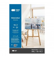 Blok ARTYSTYCZNY do AKWARELI A3 250g 10 arkuszy Happy Color papier do farb
