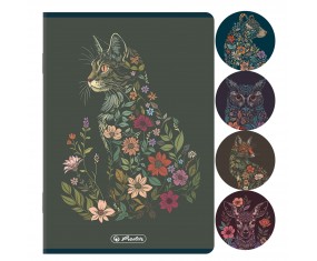 Zeszyt A5 80 kartek w LINIE linia SZEROKĄ  dla DZIEWCZYNKI Florimals HERLITZ