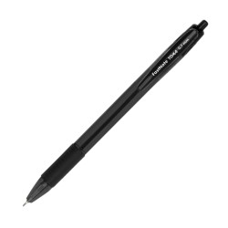 Zestaw 10x długopis AUTOMATYCZNY KLIKANY TRÓJKĄTNY 0,7mm CZARNY