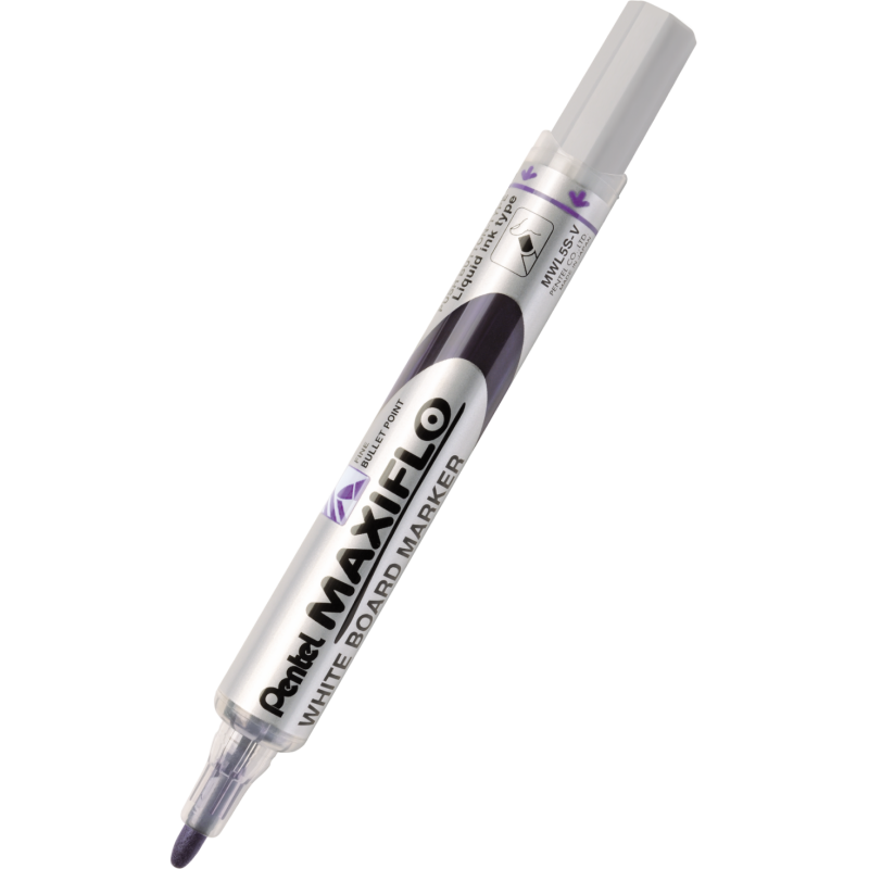 Marker suchościeralny z tłoczkiem MAXIFLO PENTEL MWL5S-V fioletowy