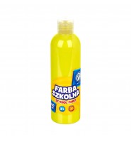 Farba szkolna ASTRA ŻÓŁTA 250 ml PLAKATOWA do prac plastycznych