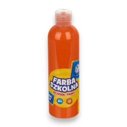 Farba szkolna ASTRA POMARAŃCZOWA 250 ml PLAKATOWA do prac plastycznych
