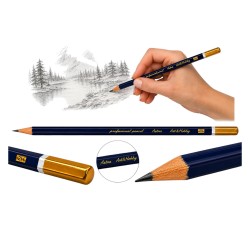 Ołówek TECHNICZNY Artystyczny ASTRA ART&HOBBY 2H do rysunku szkicowania 1 sztuka