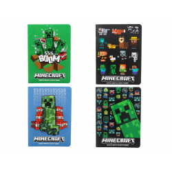 Zeszyt A5 32 kartek w kratkę KRATKA MINECRAFT dla chłopca ASTRA