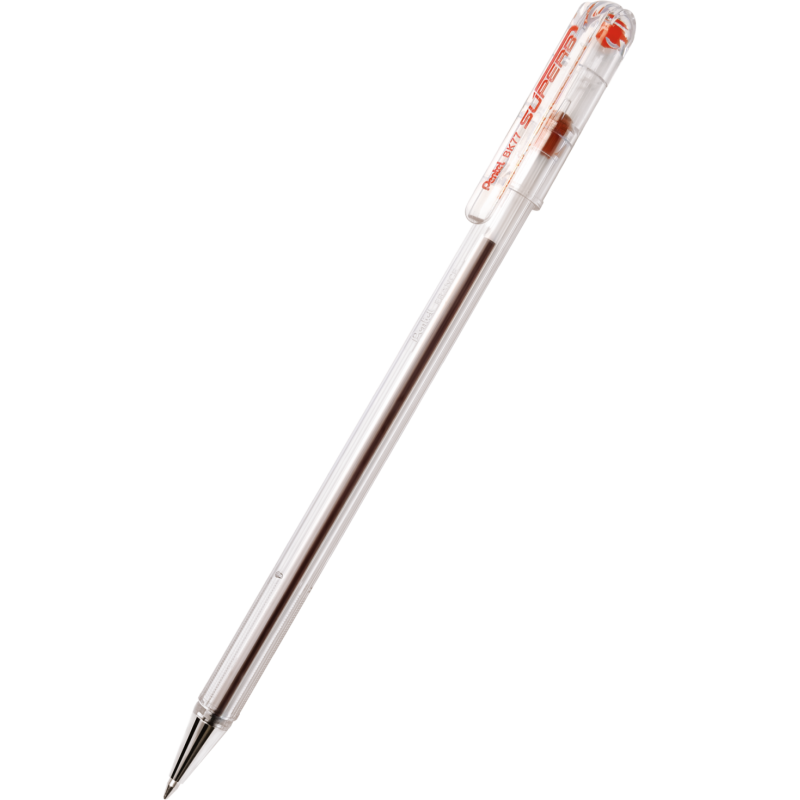 Długopis SuperB PENTEL 0,7 mm BK77-B czerwony