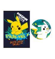 Zeszyt A4 32 kartki kratka w KRATKE POKEMON laminowany 1 sztuka