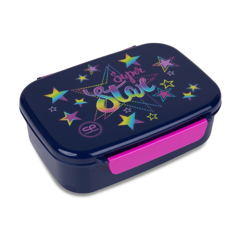 Śniadaniówka do szkoły Lunchbox z przegródką  Coolpack STAR w gwiazdki dla dzieci