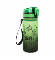Bidon butelka na wodę CoolPack Brisk Game Over Gradient Green zielony dla chłopaka