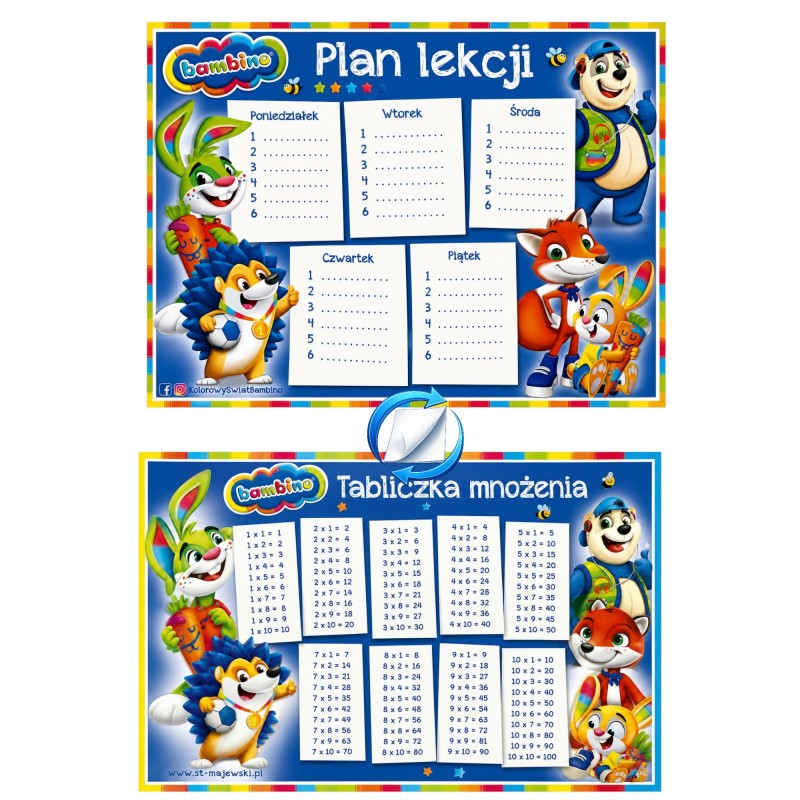 Plan lekcji BAMBINO