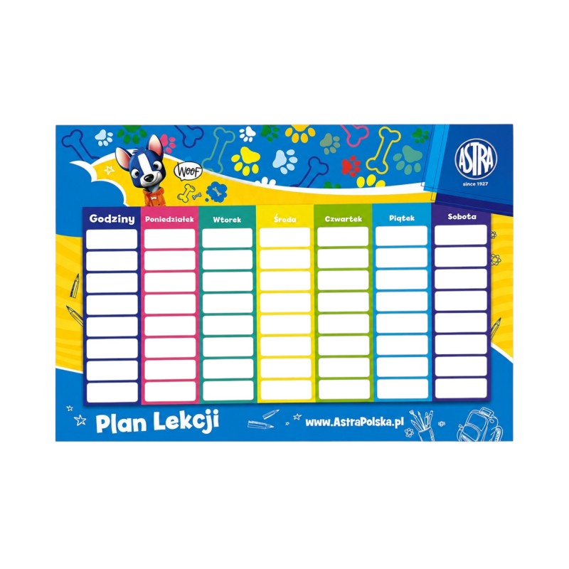 Plan lekcji ASTRINO