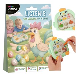 Gra Logiczna Magnetyczna LICZENIE KIDEA  Nauka Przez Zabawę