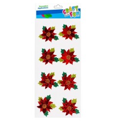 Naklejki DEKORACYJNE ŚWIĄTECZNE GWIAZDA BETLEJEMSKA Craft With Fun