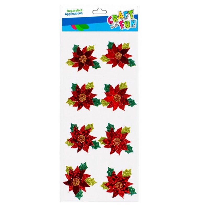 Naklejki DEKORACYJNE ŚWIĄTECZNE GWIAZDA BETLEJEMSKA Craft With Fun