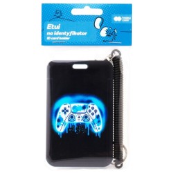 ETUI NA LEGITYMACJĘ Z ZAWIESZKĄ z motywem gracza pad holder twardy