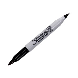 Marker SHARPIE CZARNY DWUSTRONNY 1 MM 05 MM cienki ultracienki