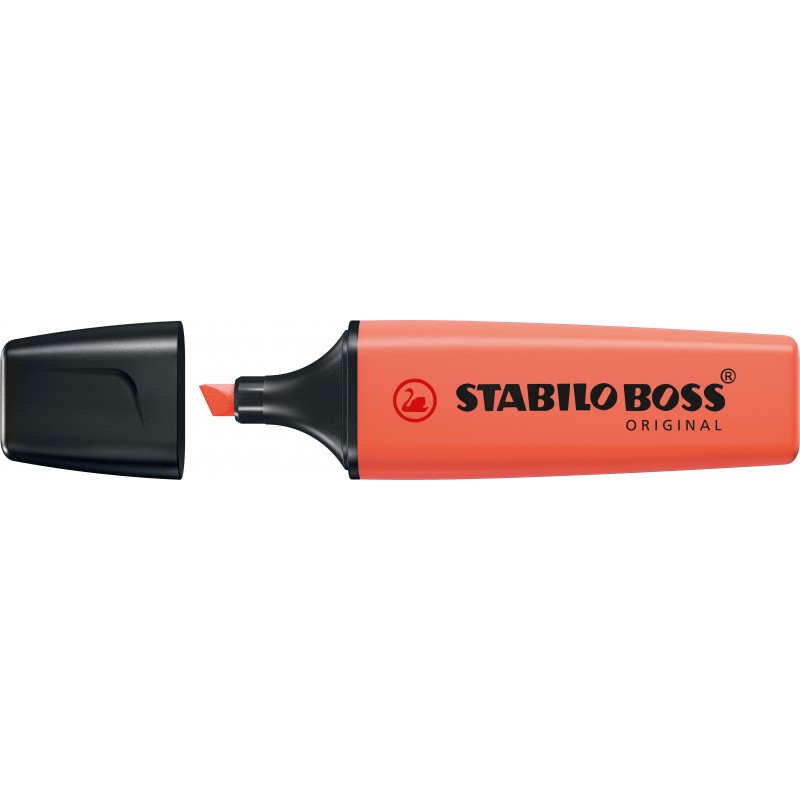 Zakreślacz STABILO BOSS ORIGINAL 70/140 Pastel czerwony
