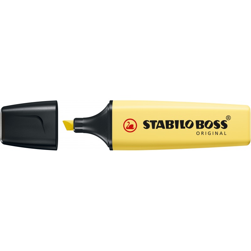 Zakreślacz STABILO BOSS ORIGINAL 70/144 Pastel żółty