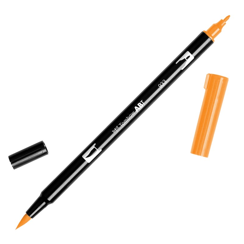 Flamaster dwustronny 933 Brush Pen Orange Tombow