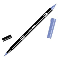 Flamaster dwustronny 603 Brush Pen periwinkle Tombow